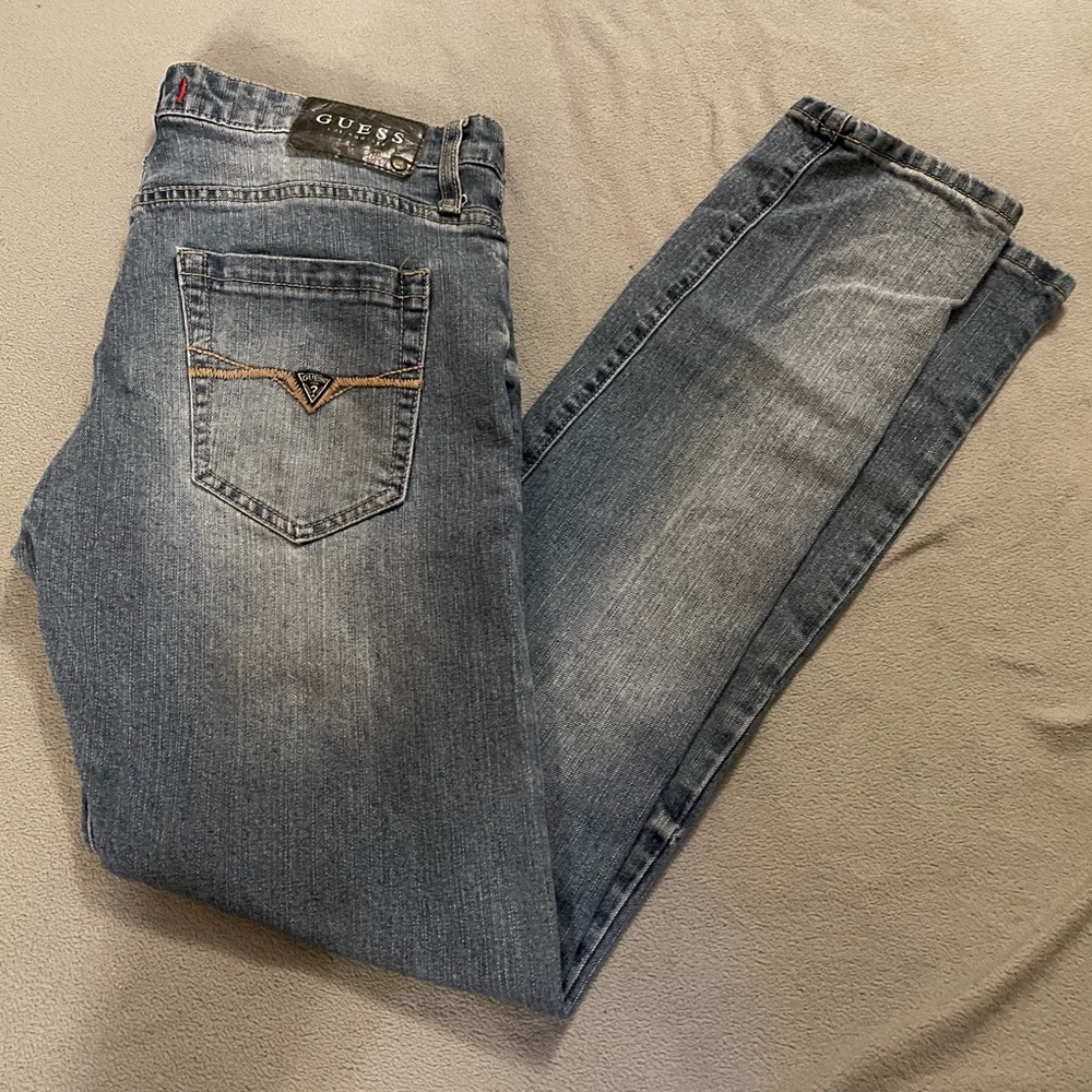 Men’s Guess Medium Rise Skinny Jeans